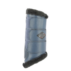 Gesloten peesbeschermers Equithème French Touch Marineblauw