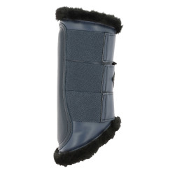 Gesloten peesbeschermers Equithème French Touch Marineblauw