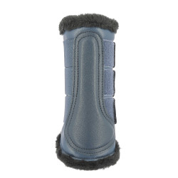 Gesloten peesbeschermers Equithème French Touch Marineblauw