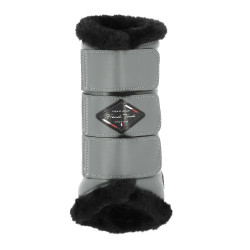 Guêtres fermées Equithème French Touch Gris