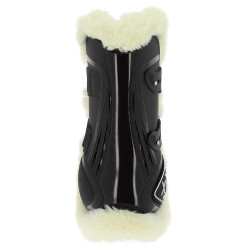 Guêtres Norton XTR à boutons mouton synthétique Noir