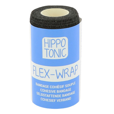 Werkband Hippo-Tonic Flex-Wrap Zwart