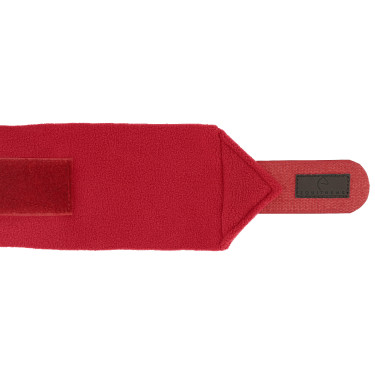 Bandes de polo Equithème par 4 Rouge