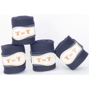 Bandes de repos T de T Bleu marine