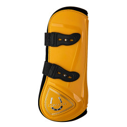 Set beenkappen en kogelbeschermers Lami-Cell LC Honing / goudkleurig Geel