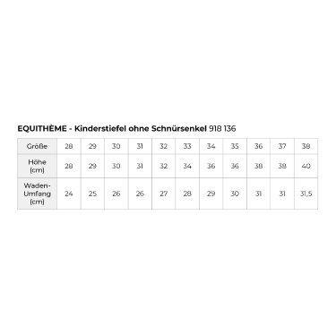 Bottes sans lacet Equithème Enfant Bottes sans lacet Equithème Enfant