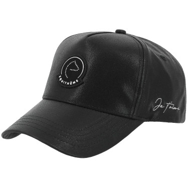 Casquette Je t'aime Equithème Studio Noir