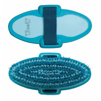 Brosse douce bicolore T de T Bordeaux / rose