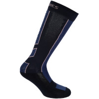 Chaussettes Equithème Performance Marine / rose Bleu