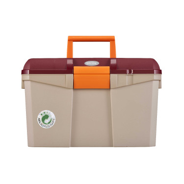 Coffre de pansage Hippotonic Édition Limitée Bordeaux / beige