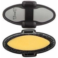 Tweegekleurde sponsborstel T van T Bordeaux / roze Tweegekleurde sponsborstel T van T Bordeaux / roze