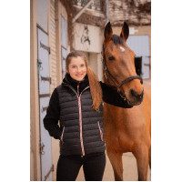 Gilet Macaron sans manches Paddock Sports Noir Gilet Macaron sans manches Paddock Sports Noir