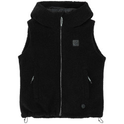 Gilet polaire chauffant Equithème Heated Valery femme Noir