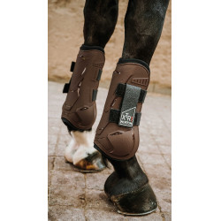 Guêtres Norton XTR Flex Velcro Marron