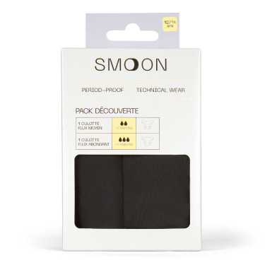 Set van 2 Junior-slips Smoon gemiddelde en hevige flow Set van 2 Junior-slips Smoon gemiddelde en hevige flow