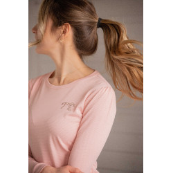 Polo Techty Honey manches longues Pénélope Rose Polo Techty Honey manches longues Pénélope Rose