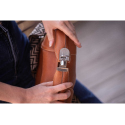 Tas Pénélope Agathe Cognac Bruin