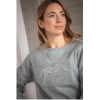 Sweat Pénélope Bianca Vert sauge Sweat Pénélope Bianca Vert sauge
