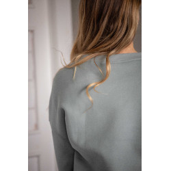 Sweat Pénélope Bianca Vert sauge