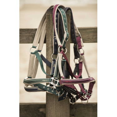 Licol Lami-Cell Elegance Noir / gris