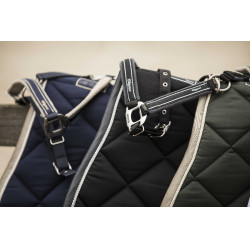 Licol Lami-Cell Elegance Marine / champagne Bleu