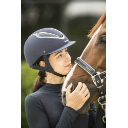 Licol Lami-Cell Elegance Marine / champagne Bleu