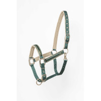 Licol Lami-Cell Elegance Vert / champagne Licol Lami-Cell Elegance Vert / champagne