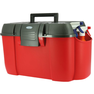 Coffre de pansage Hippo-Tonic Koala Rouge / noir