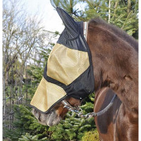 Volledig vliegenmasker T de T Zwart / goud