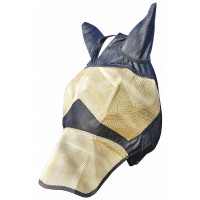 Volledig vliegenmasker T de T Zwart / goud Volledig vliegenmasker T de T Zwart / goud