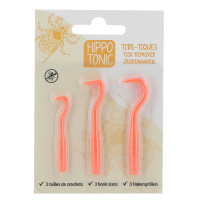 Set de 3 pinces à tiques Hippotonic Orange Set de 3 pinces à tiques Hippotonic Orange