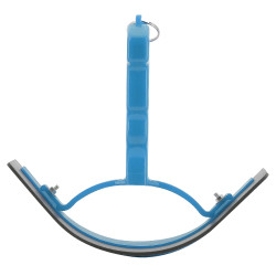 Couteau de chaleur cintré P.V.C. Bleu