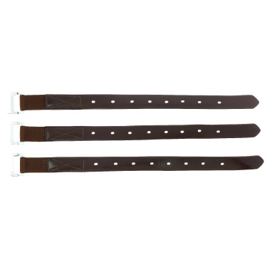 Contre-sanglons pour selle Eric Thomas Advance Havane Marron