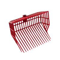 Kopstuk met spaanders Rood Kopstuk met spaanders Rood