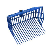 Kopstuk met spaanders Blauw Kopstuk met spaanders Blauw