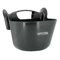 Draagbare voederbak met haken Hippo-Tonic Zwart Draagbare voederbak met haken Hippo-Tonic Zwart