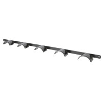 Halterhouder Hippotonic 5 plaatsen Zwart