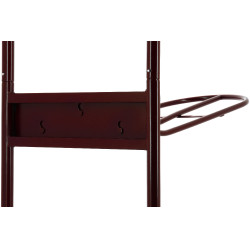 Chariot porte selle démontable Hippotonic Bordeaux