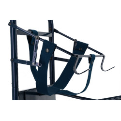 Chariot porte-selle Hippotonic court Marine Bleu marine