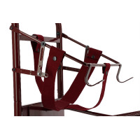 Hippotonic korte zadelwagen Bordeaux Hippotonic korte zadelwagen Bordeaux