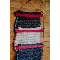 Trapvormige display voor Hippotonic deken Bordeaux