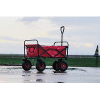 Chariot 4 roues Hippotonic Rouge Chariot 4 roues Hippotonic Rouge