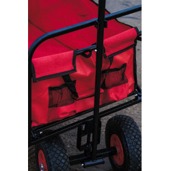 Chariot 4 roues Hippotonic Rouge Chariot 4 roues Hippotonic Rouge