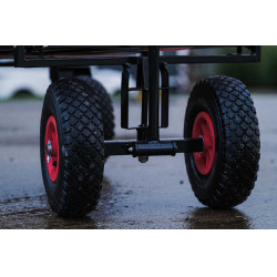 Chariot 4 roues Hippotonic Rouge Chariot 4 roues Hippotonic Rouge