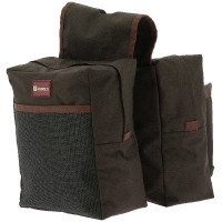 Randol's Western dubbele zadeltas Bruin Randol's Western dubbele zadeltas Bruin