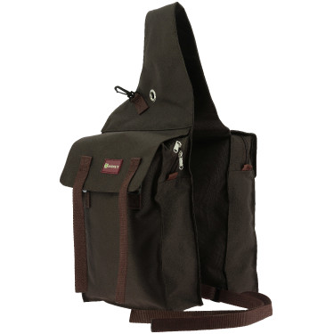 Sacoche double à rabats Randol's Marron Sacoche double à rabats Randol's Marron