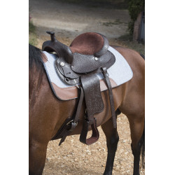 Horse pad Westride feutre 16 mm Gris Horse pad Westride feutre 16 mm Gris