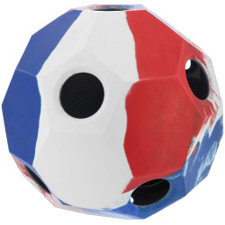 Balle anti-glouton Hippotonic pour foin multiple trou Multicouleur Multi-couleurs