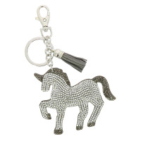 Sleutelhanger Equi-Kids Piaffer Zilver / zwart