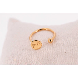Bague Pénélope Lisa Dorée